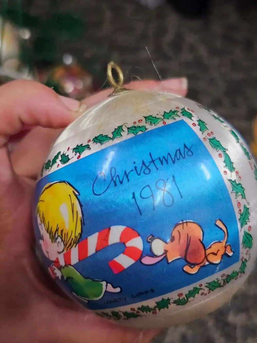 Ceramics By Sharon The Story Of Xmas Ornament